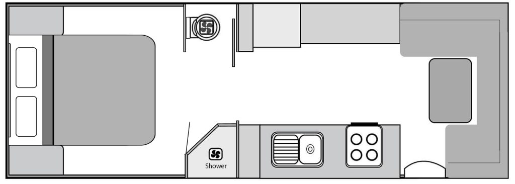 21'6 DOORSIDE KITCHEN REAR CLUB LOUNGE